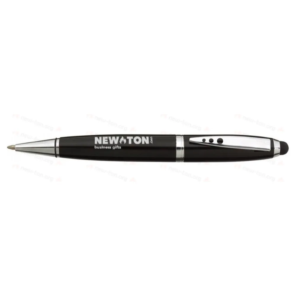 
                                                Stainless steel pen TOUCH DOWN, black, silver
                                                