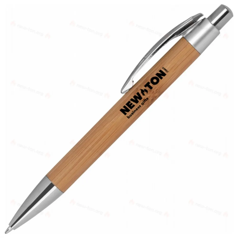 
                                            Bamboo ballpen with sharp clip
                                            
