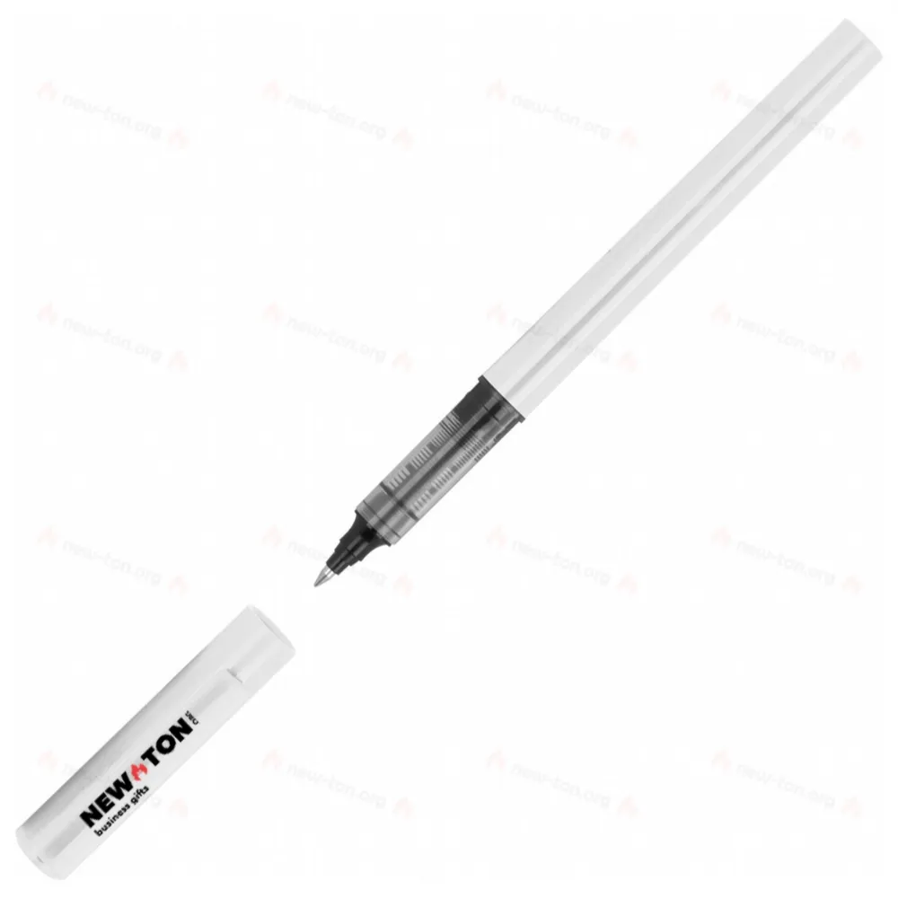 
                                                Plastic rollerball pen with ink
                                                