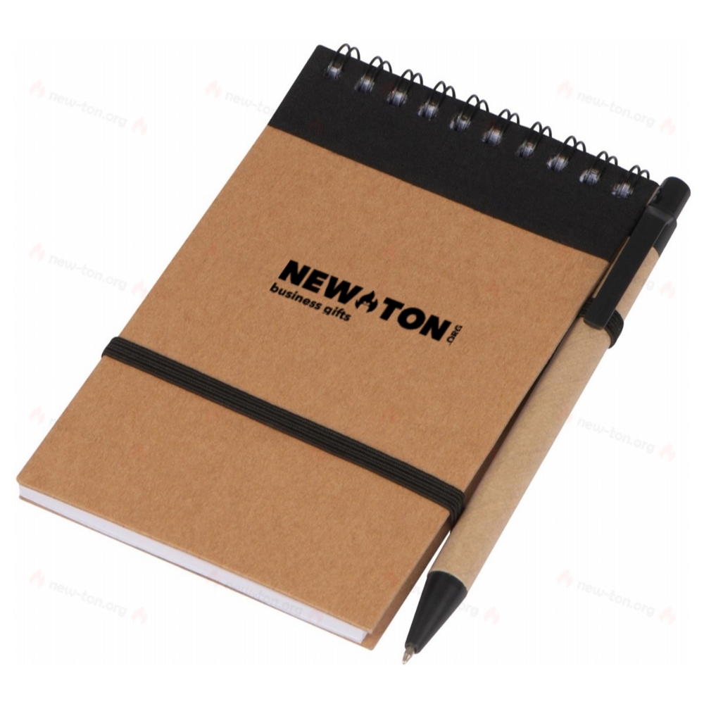 Блокнот с ручкой