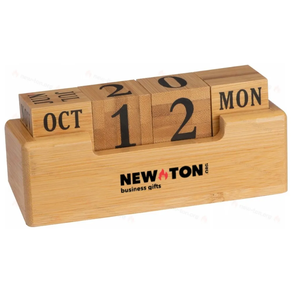 
                                            Everlasting bamboo desk calendar
                                            