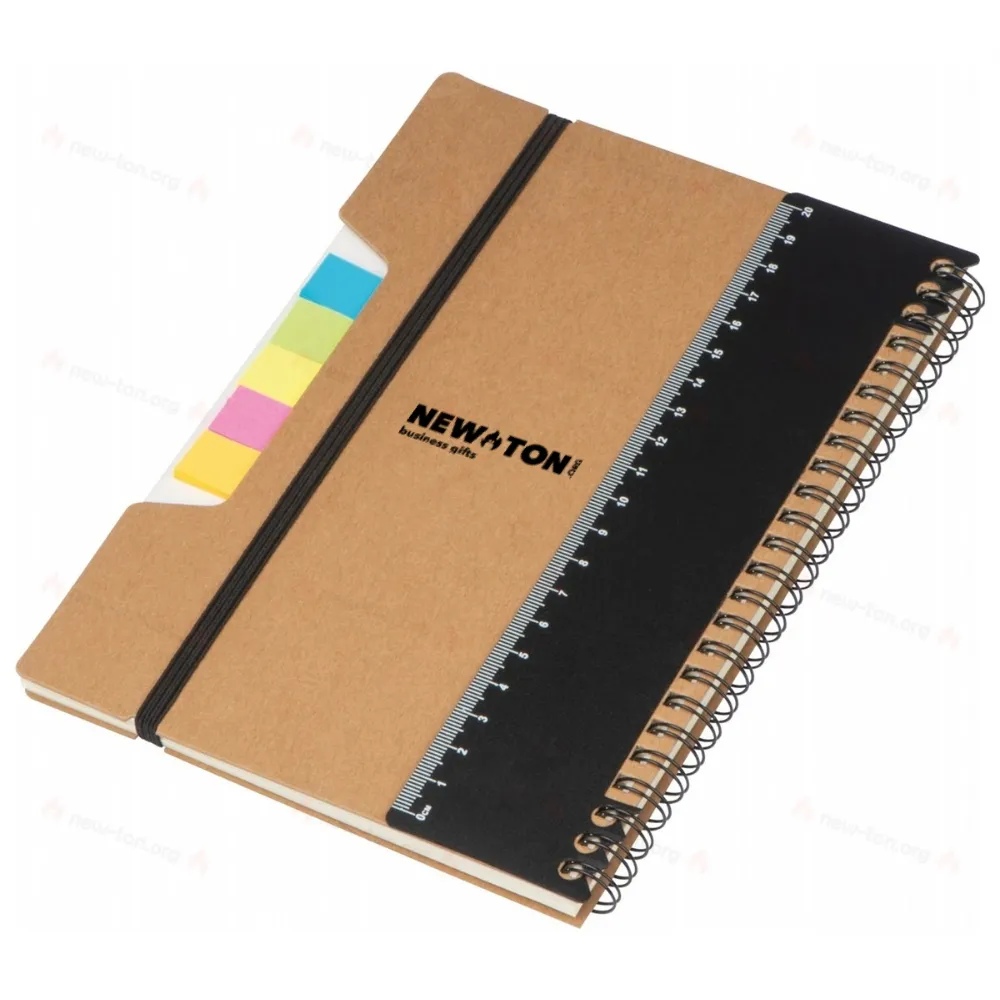 
                                            A5 Notebook with Ruler and sticky notes
                                            