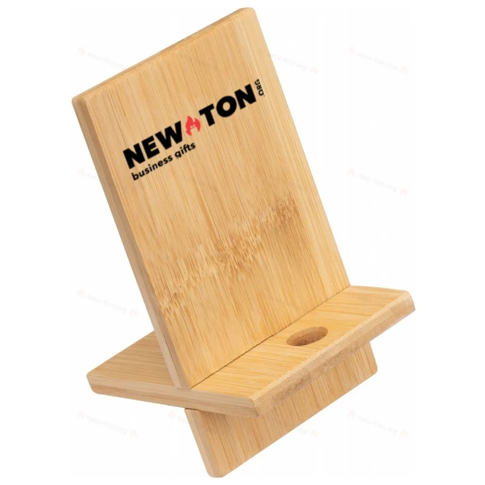 Бамбуковая подставка для телефона