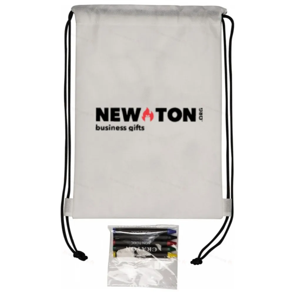 Детский рюкзак-мешок для раскраски