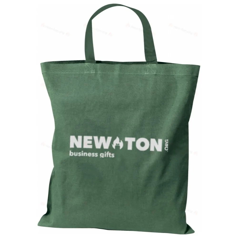 
                                            Cotton bag with short handles
                                            