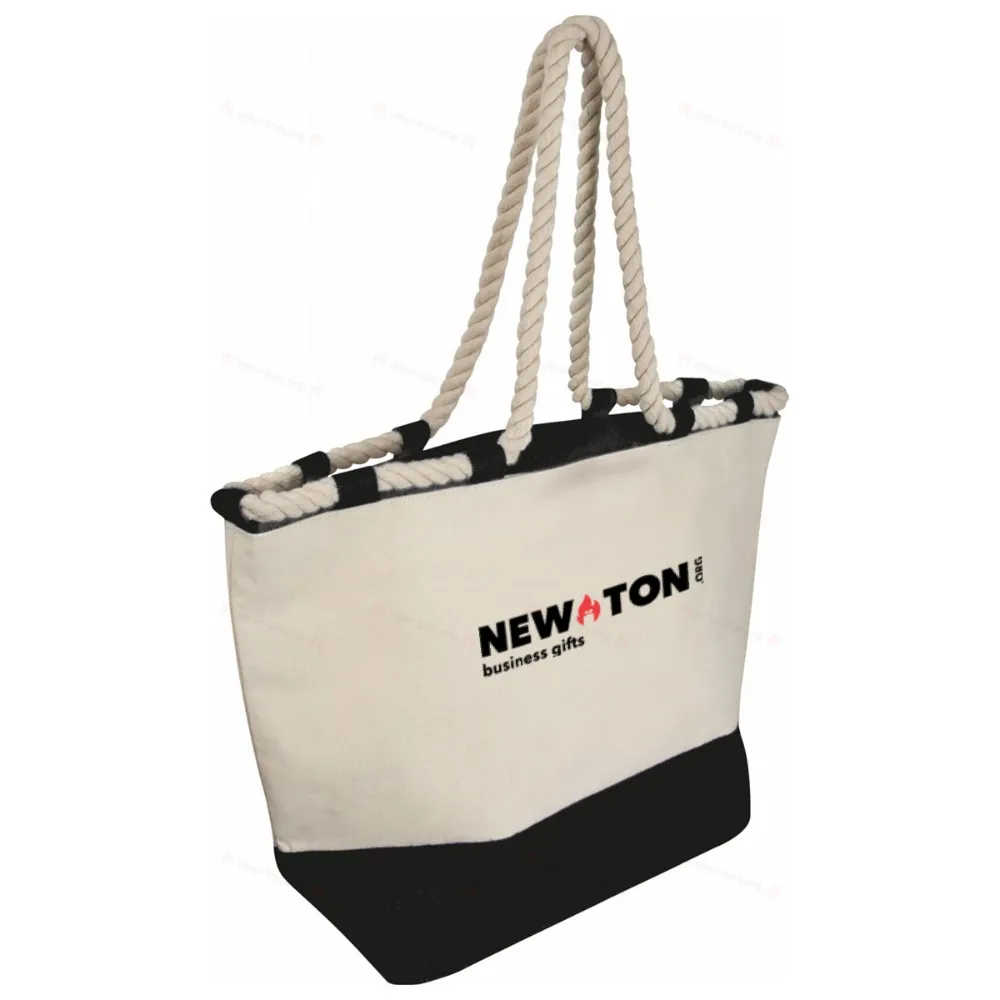 Джутовая сумка на пляж