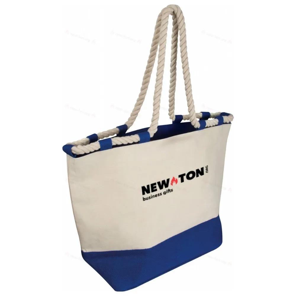 Джутовая сумка на пляж