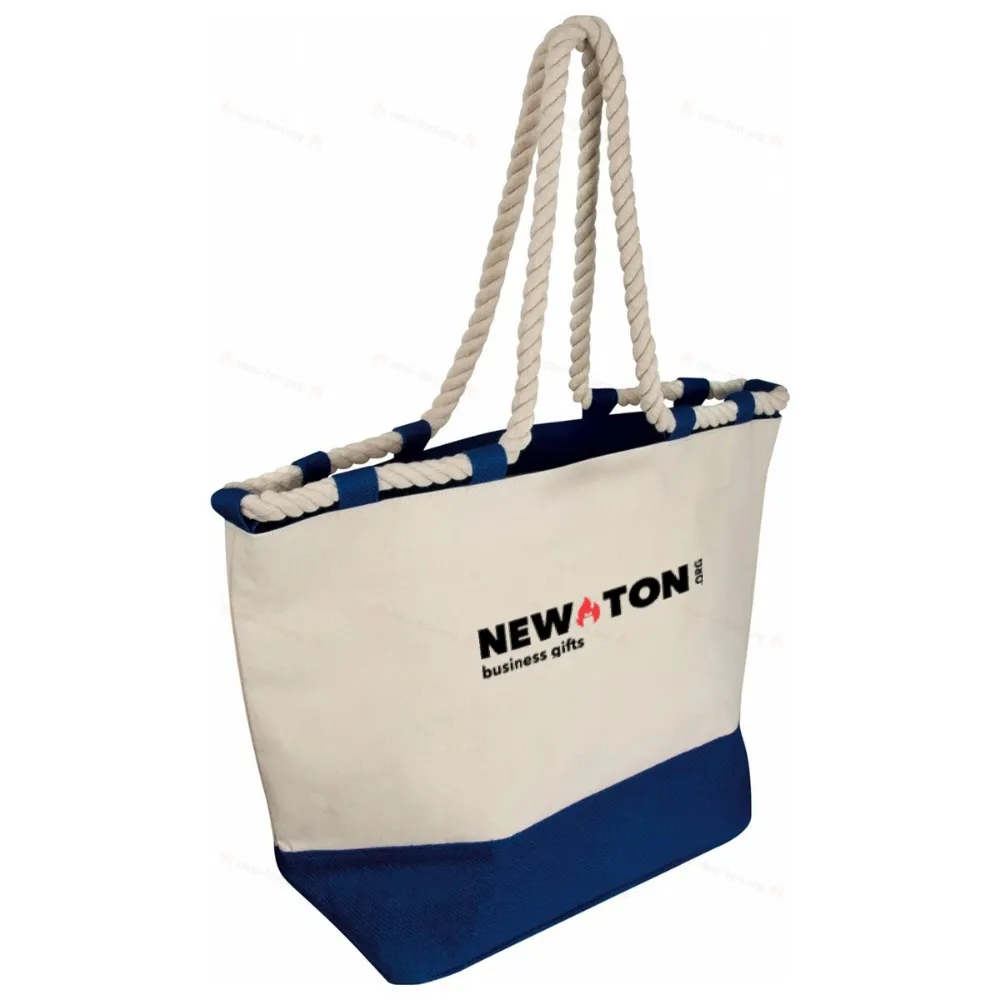 Джутовая сумка на пляж