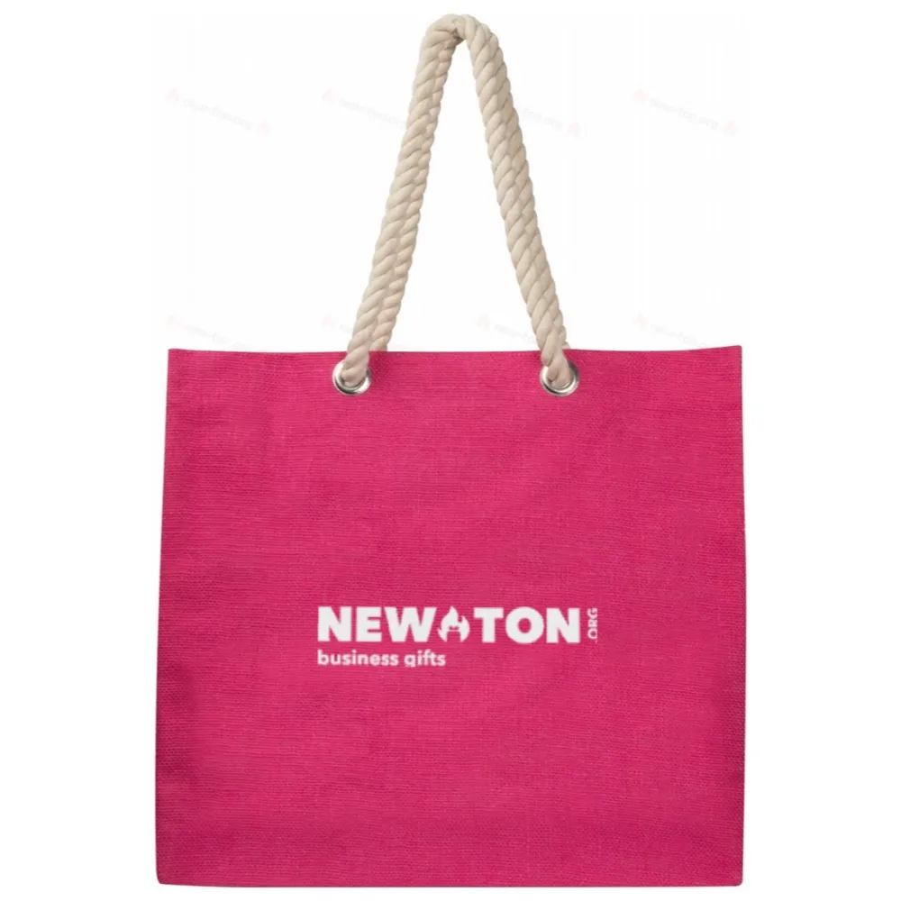 Джутовая сумка для покупок