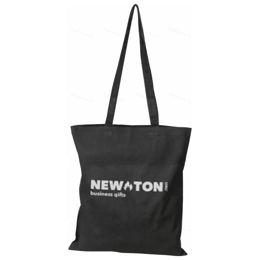 Сумка из хлопка с длинными ручками