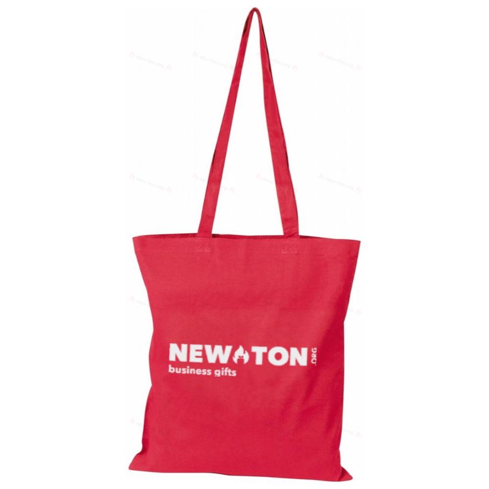 Сумка из хлопка с длинными ручками