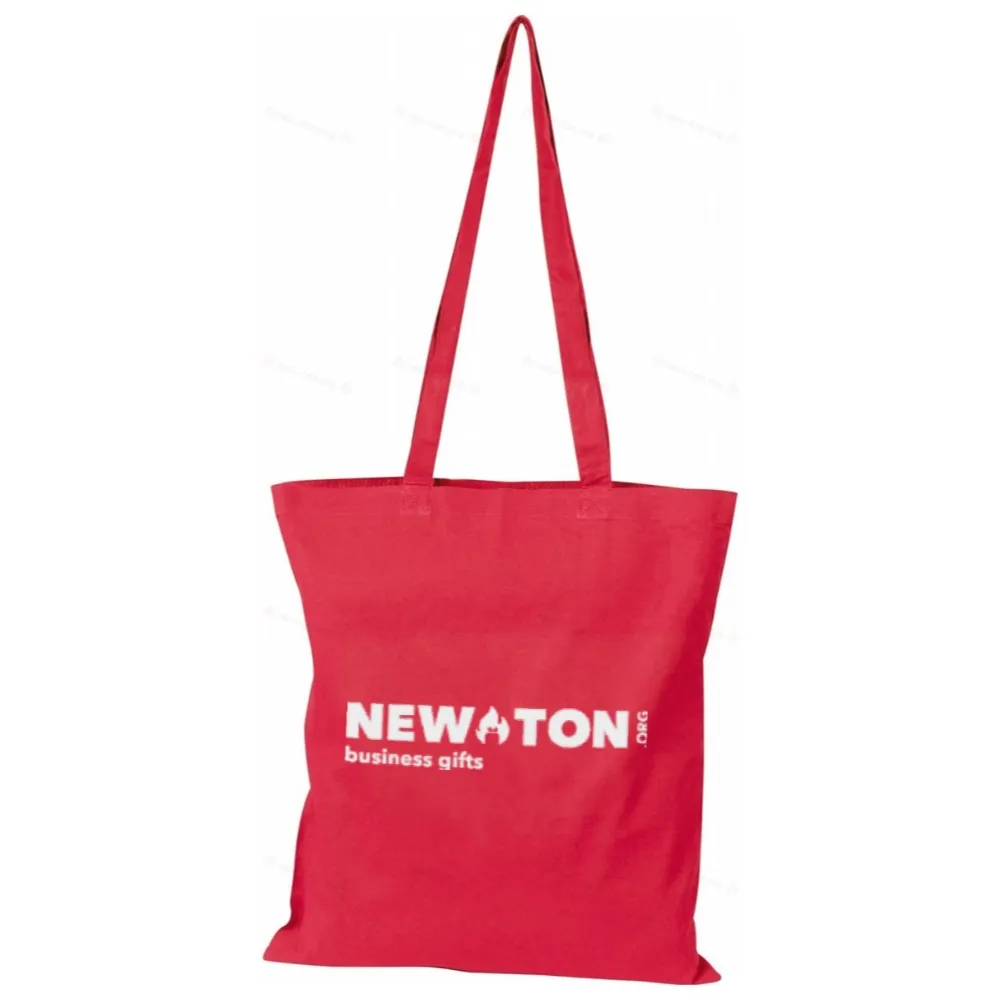 Сумка из хлопка с длинными ручками