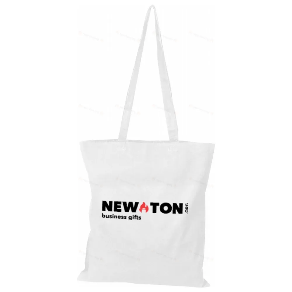 Сумка из хлопка с длинными ручками