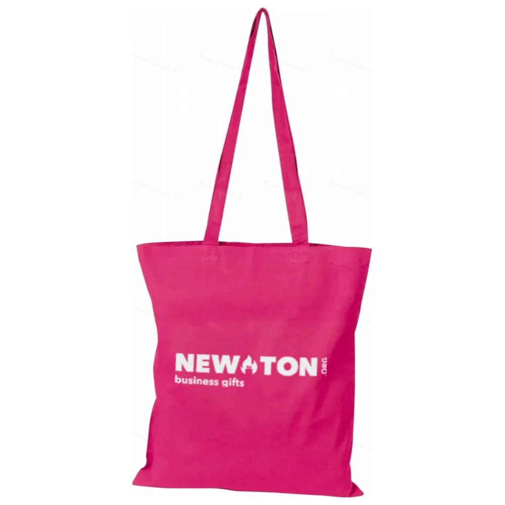 Сумка из хлопка с длинными ручками