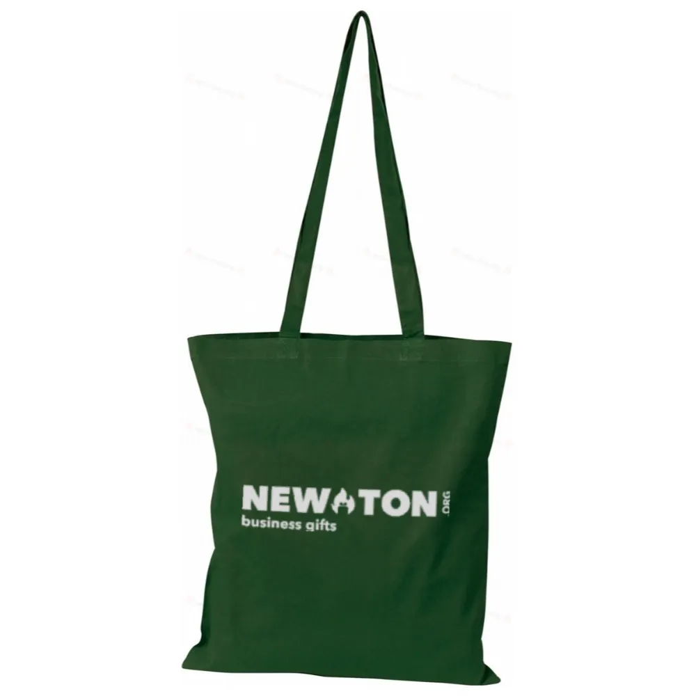 Сумка из хлопка с длинными ручками