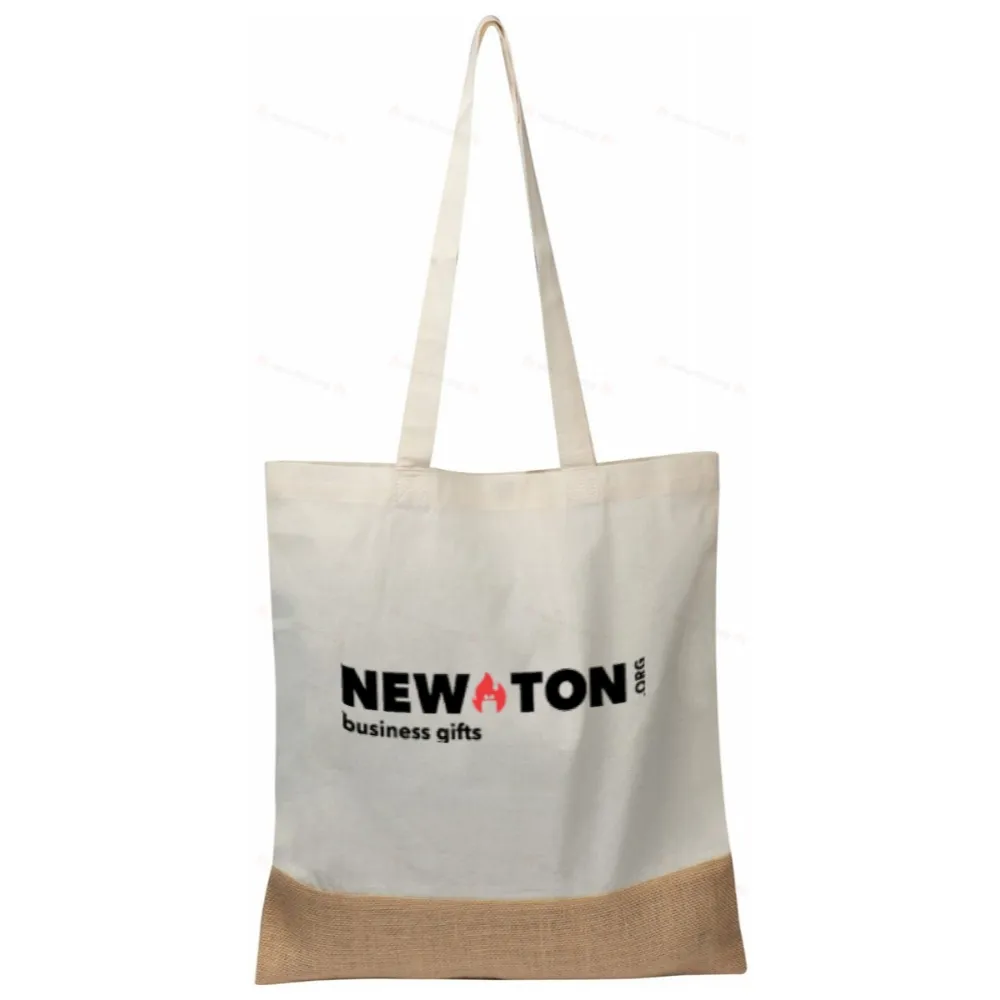 
                                            Carrying bag with jute bottom
                                            