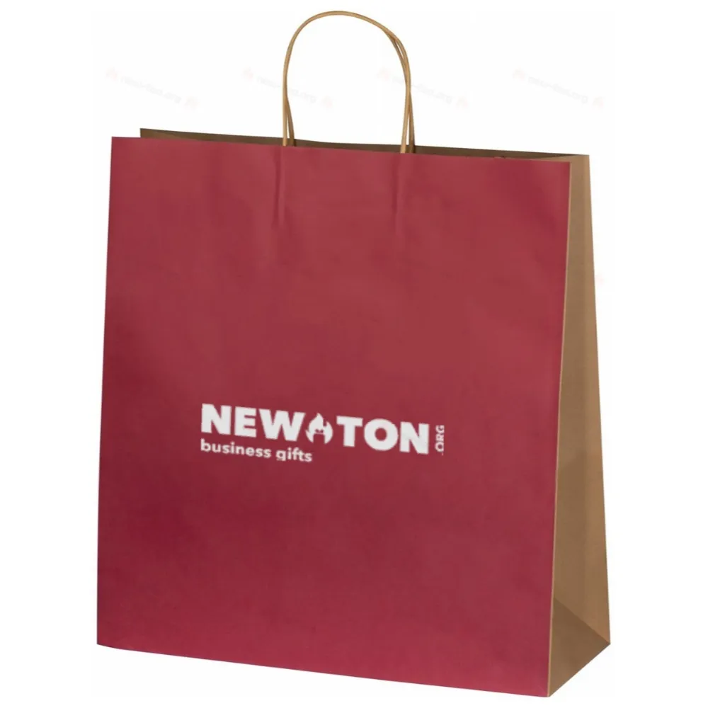 
                                            Big recycled paperbag with 2 handles
                                            