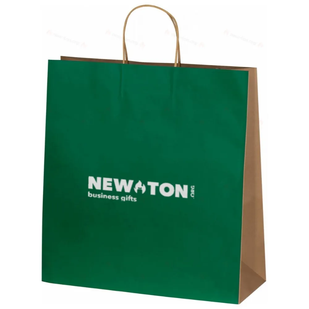 
                                                Big recycled paperbag with 2 handles
                                                