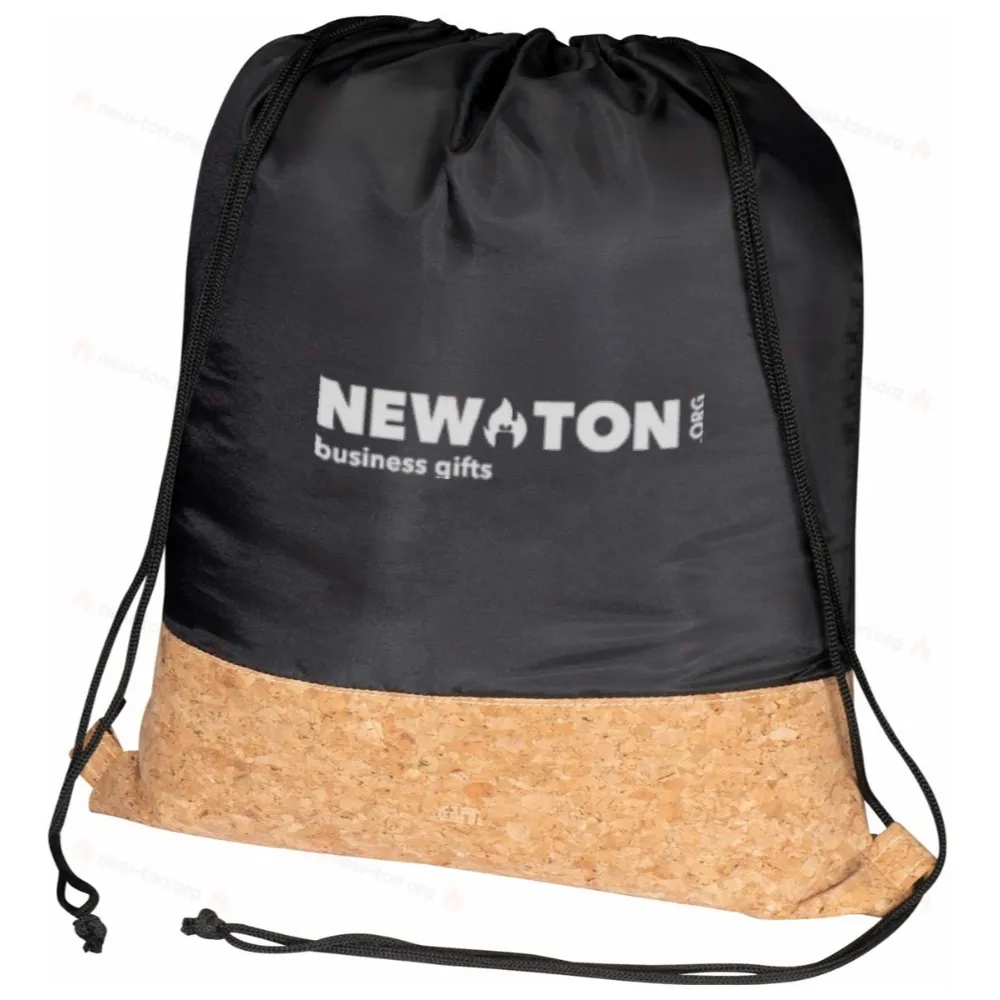 
                                                Drawstring bag with cork bottom
                                                
