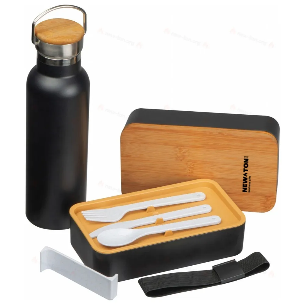 Набор бутылка и ланч-бокс