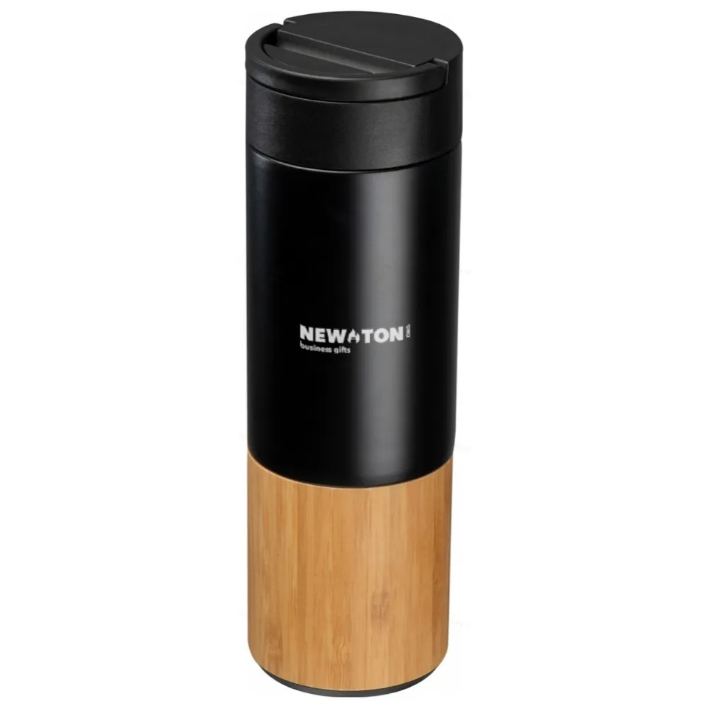 Термокружка с бамбуковым дном, 500 мл