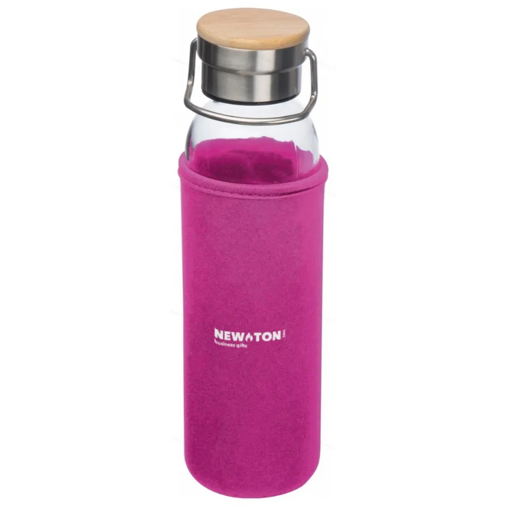 
                                            Glass bottle with neoprene sleeve, 600ml
                                            