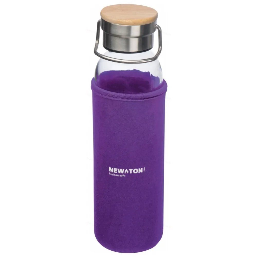 
                                            Стеклянная бутылка с неопреновым чехлом, 600 мл
                                            