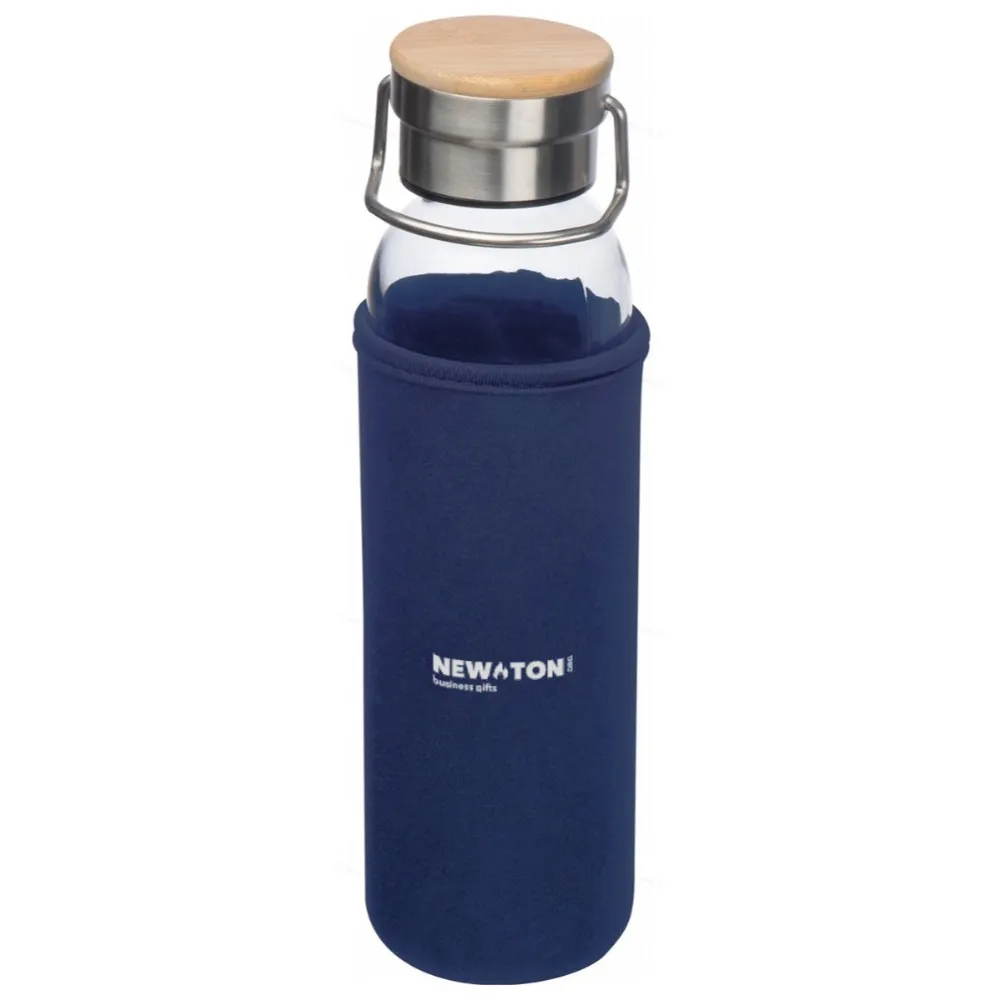 
                                            Стеклянная бутылка с неопреновым чехлом, 600 мл
                                            