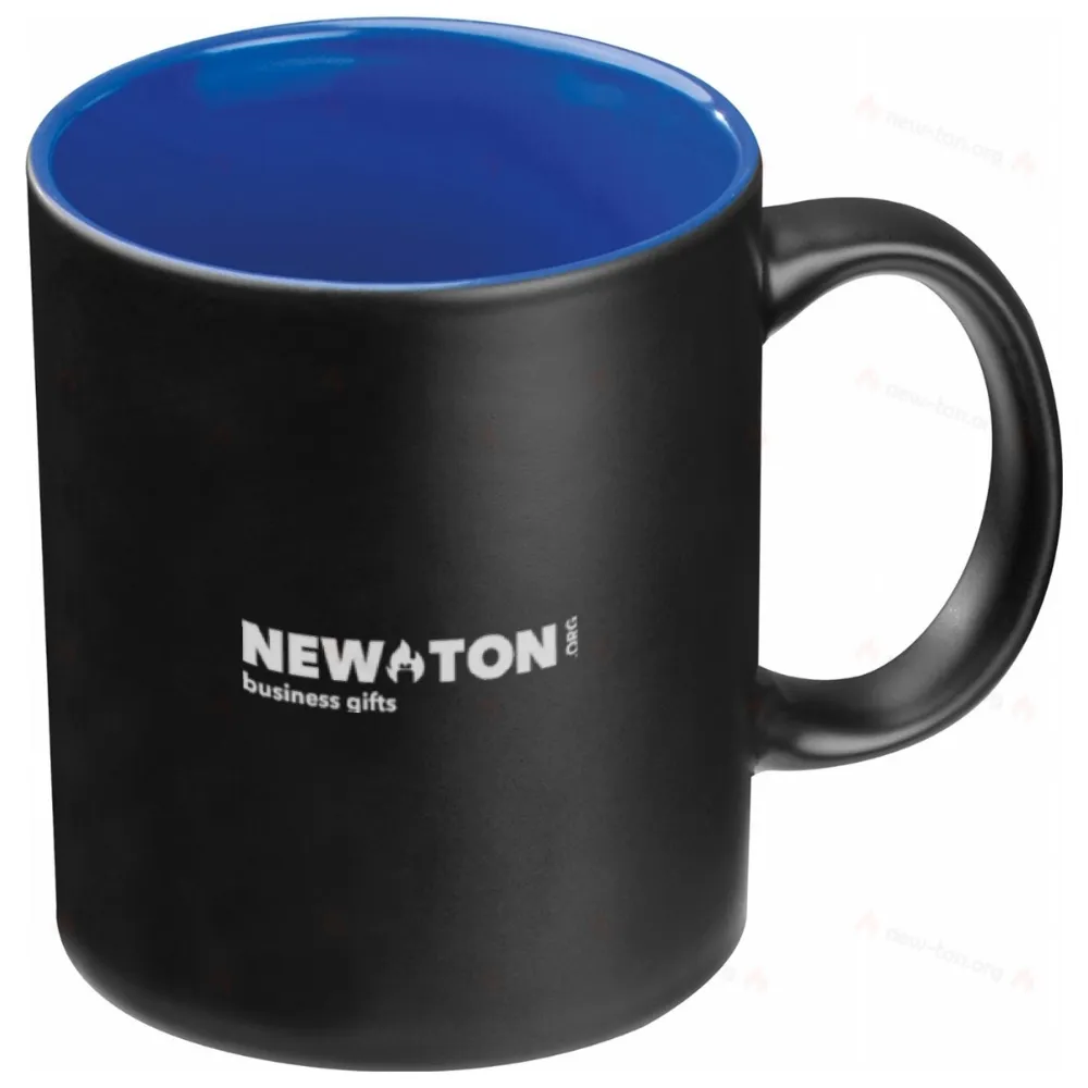 
                                            Black mug with colored inside 300 ml
                                            