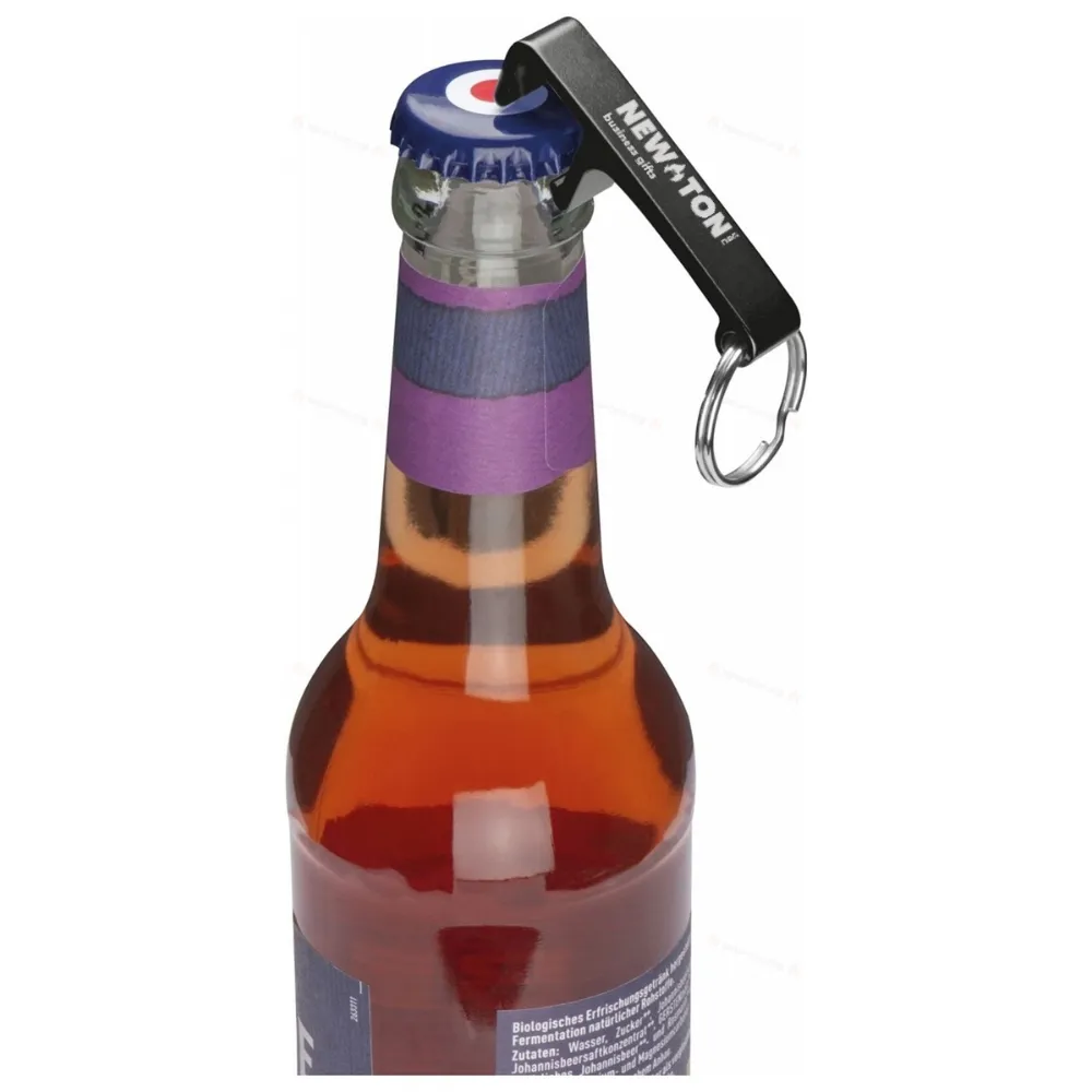 
                                            Metal Keyring with Bottle- and Canopener
                                            