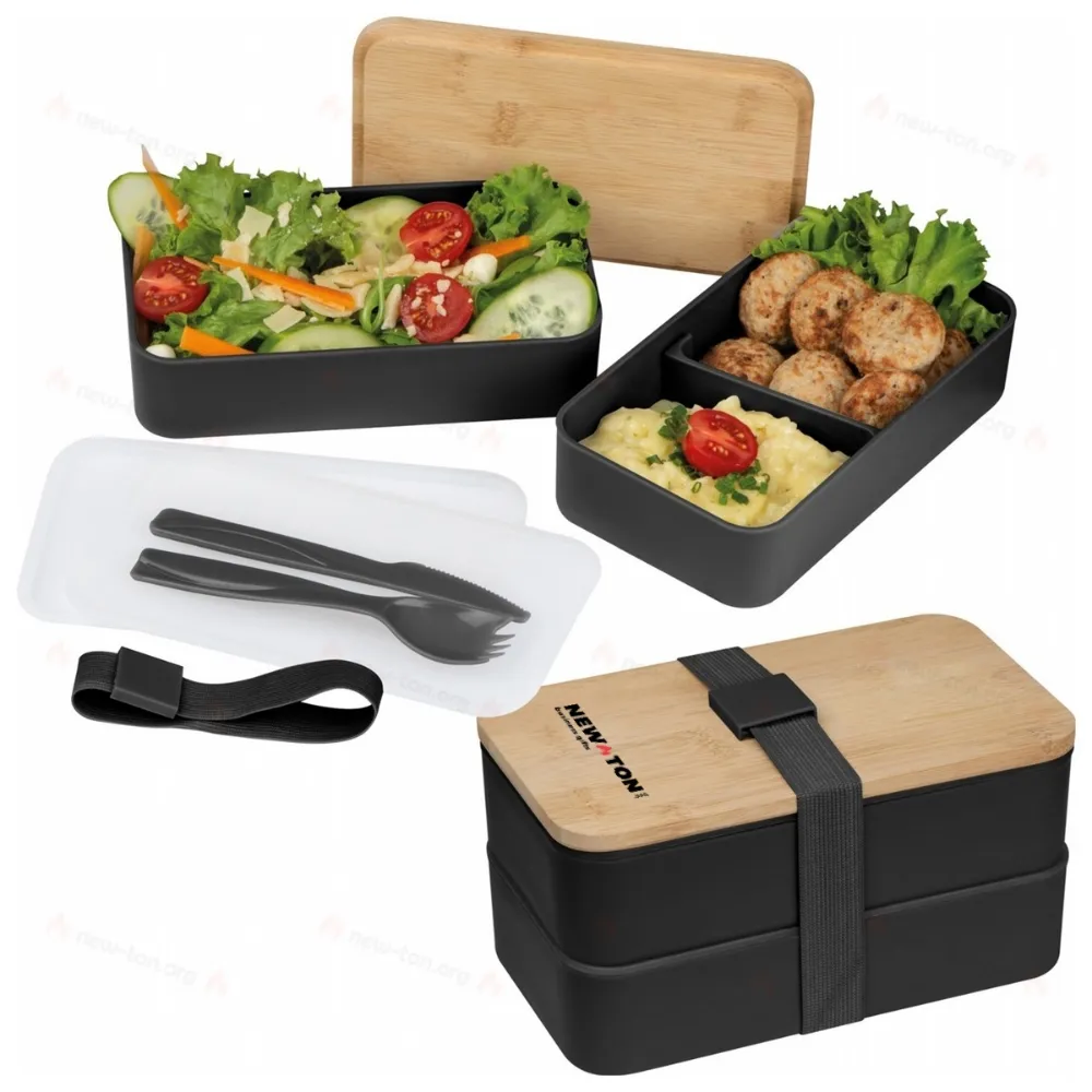 
                                            Двухуровневый ланч-бокс
                                            