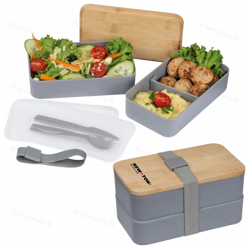 
                                            Двухуровневый ланч-бокс
                                            