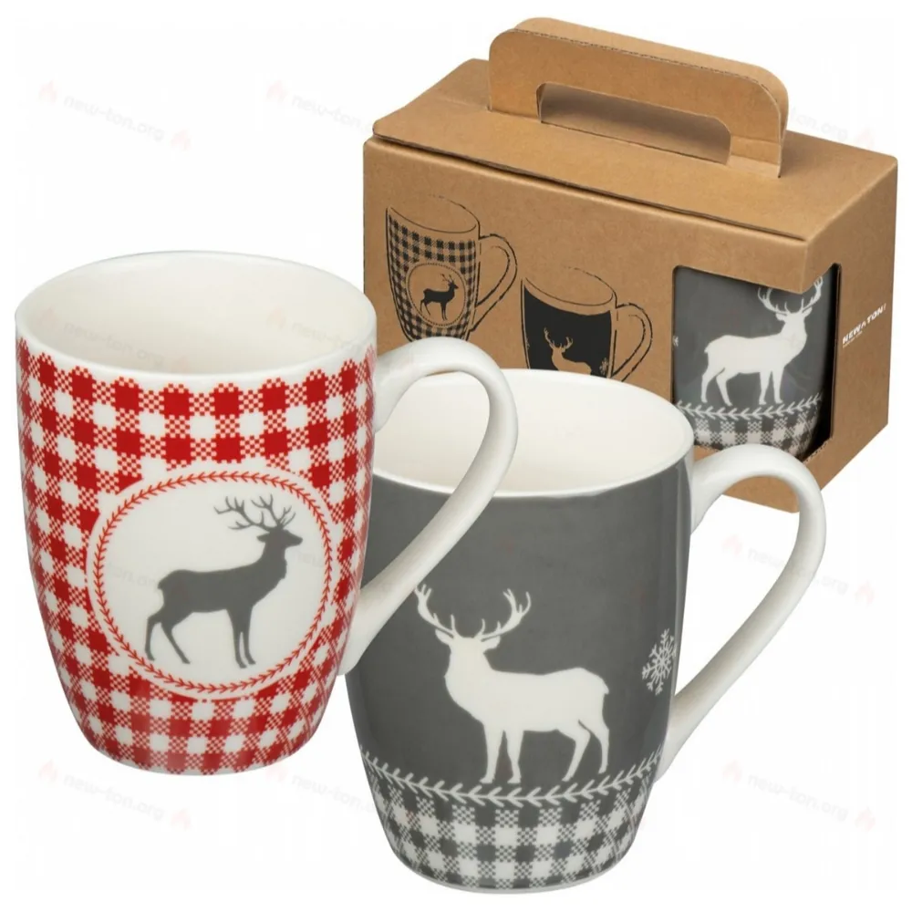 
                                            Set of 2 Christmas mugs 300 ml
                                            