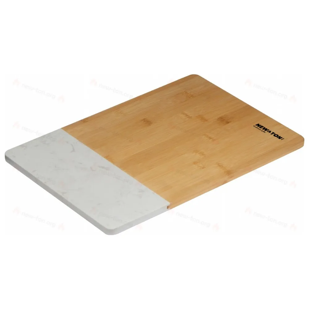 
                                                Bamboo and marble cutting board
                                                