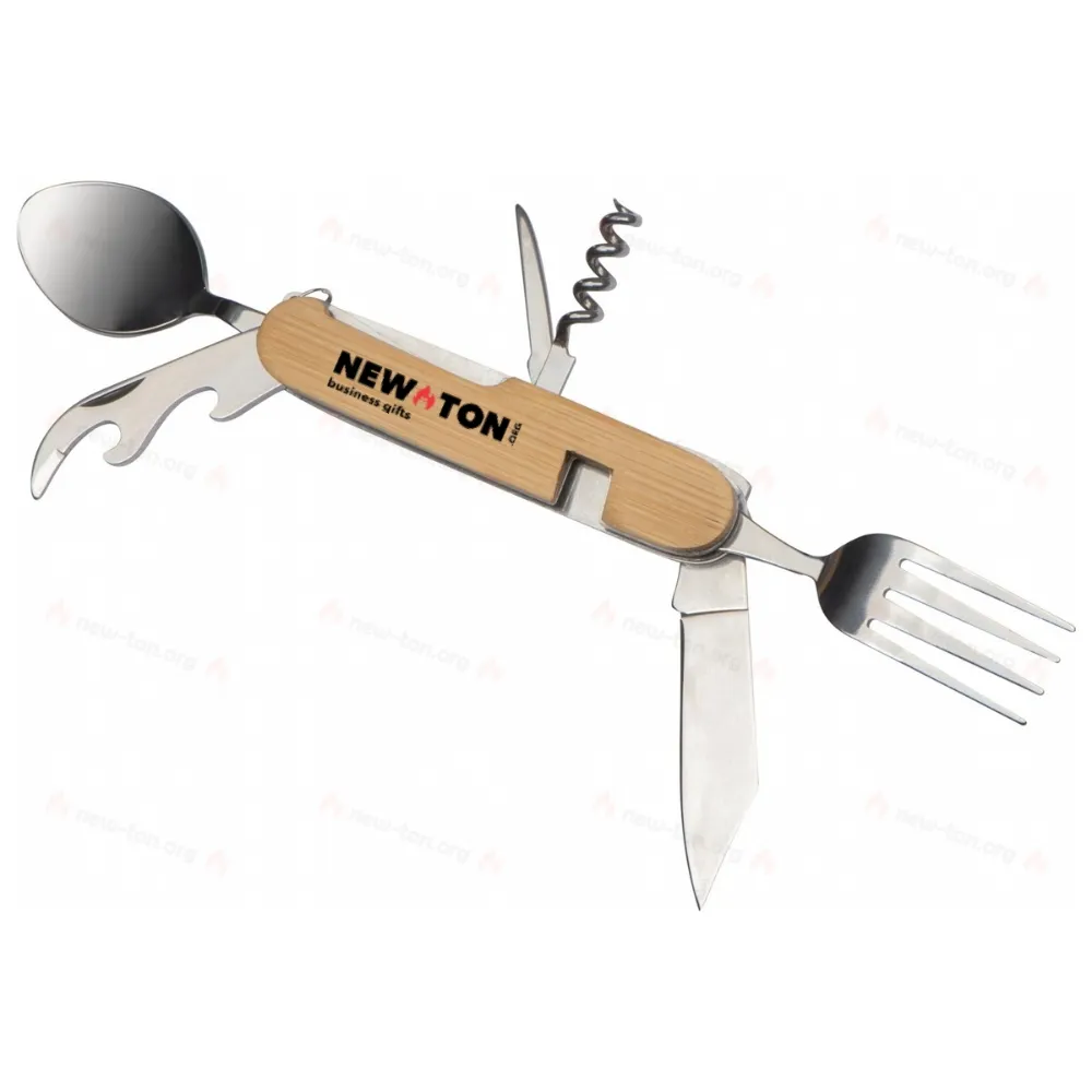 
                                            Bamboo camping cutlery
                                            