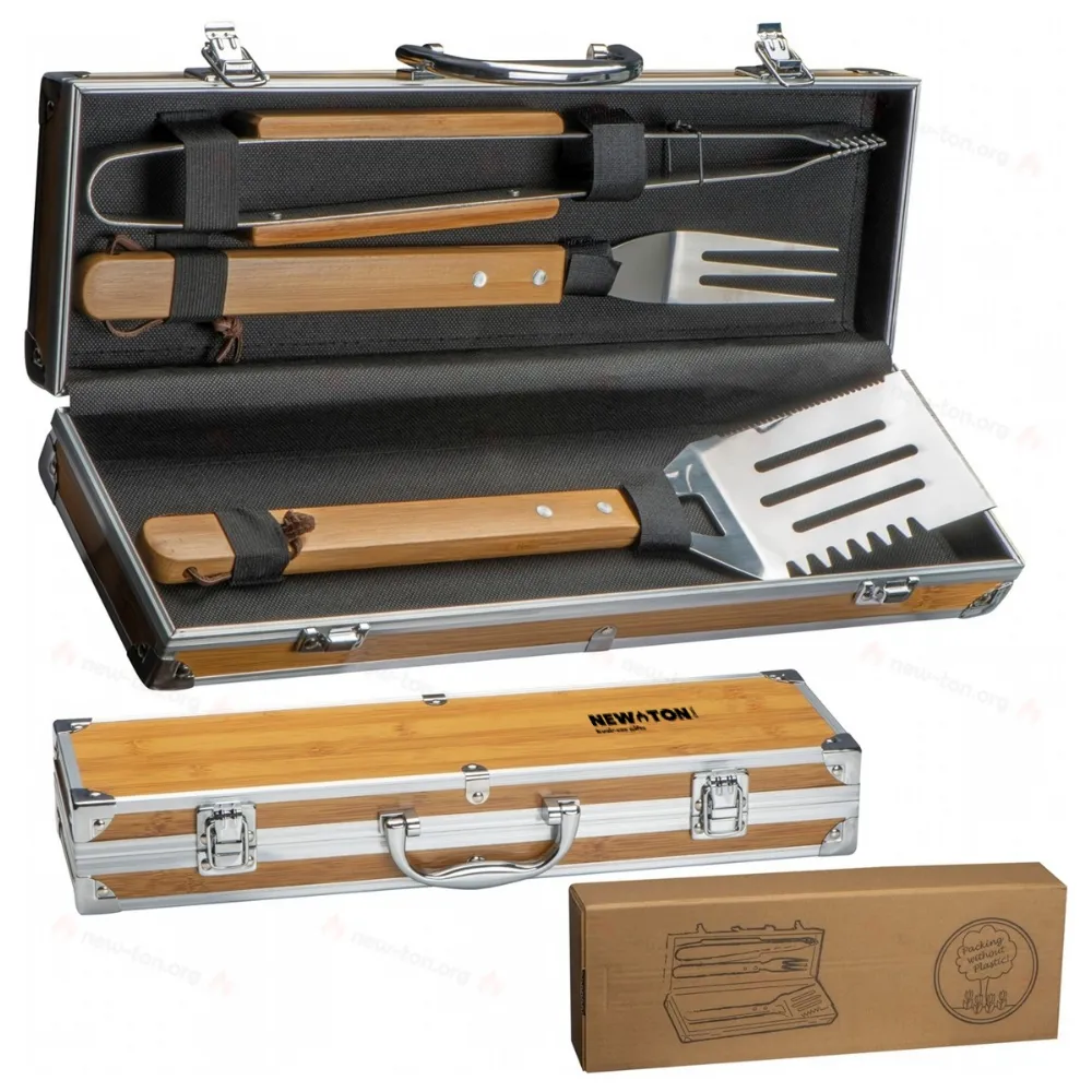 
                                            3-piece BBQ cutlery
                                            