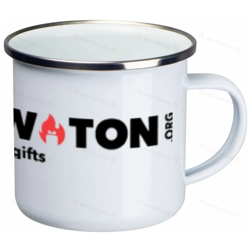 Ретро кружка эмалированная