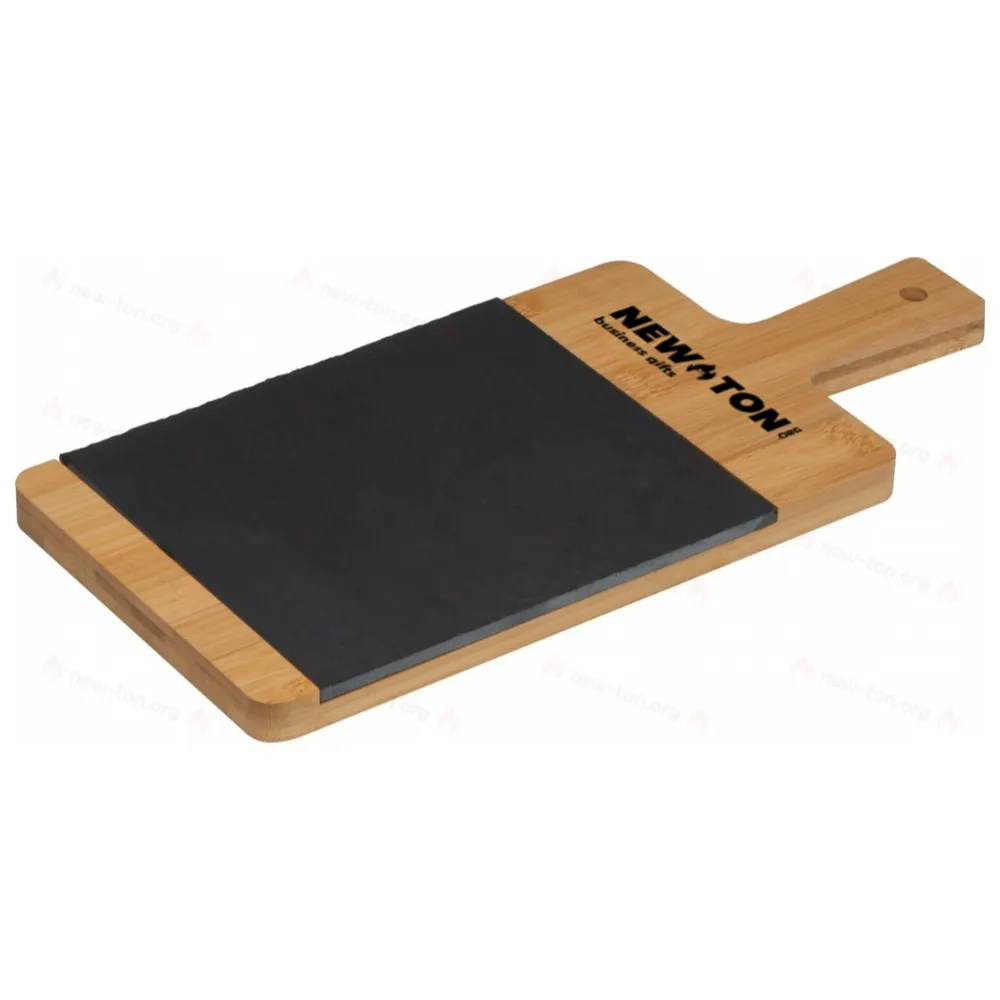 
                                                Bamboo board with slate insert
                                                
