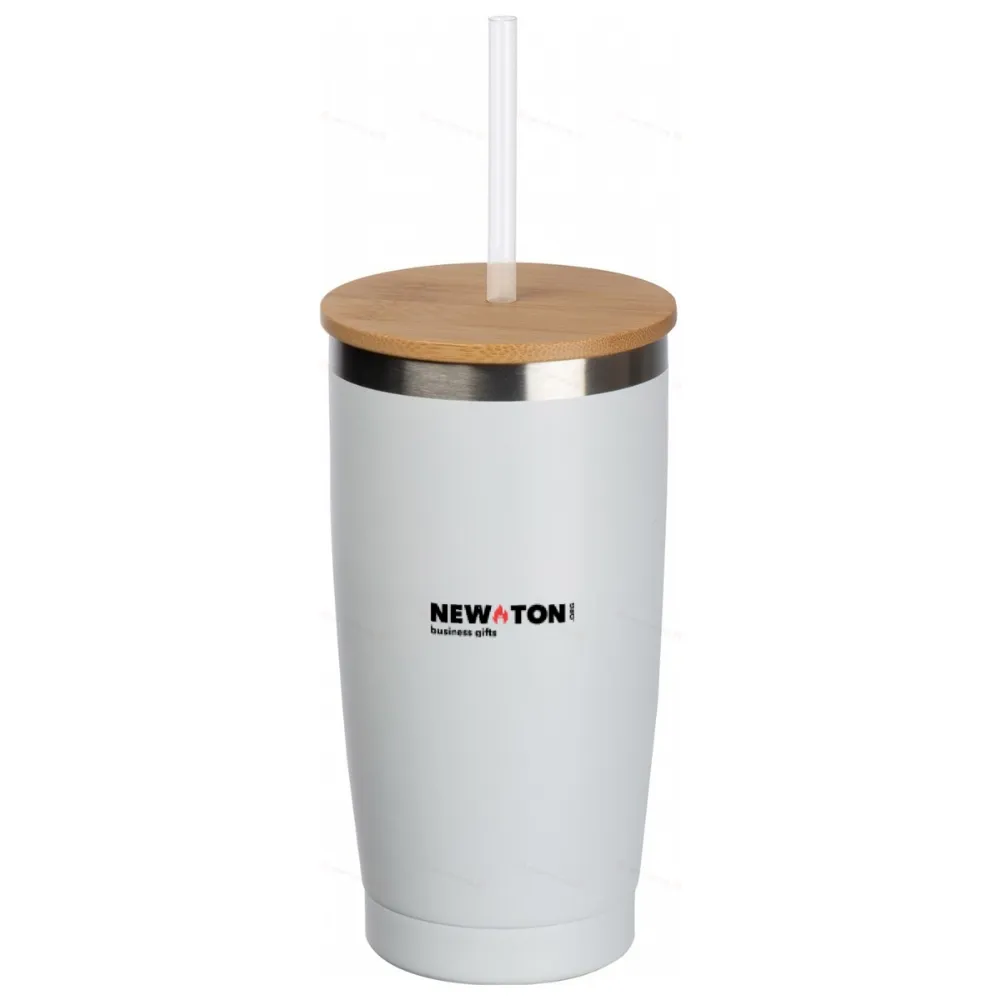 
                                                To go cup with straw
                                                