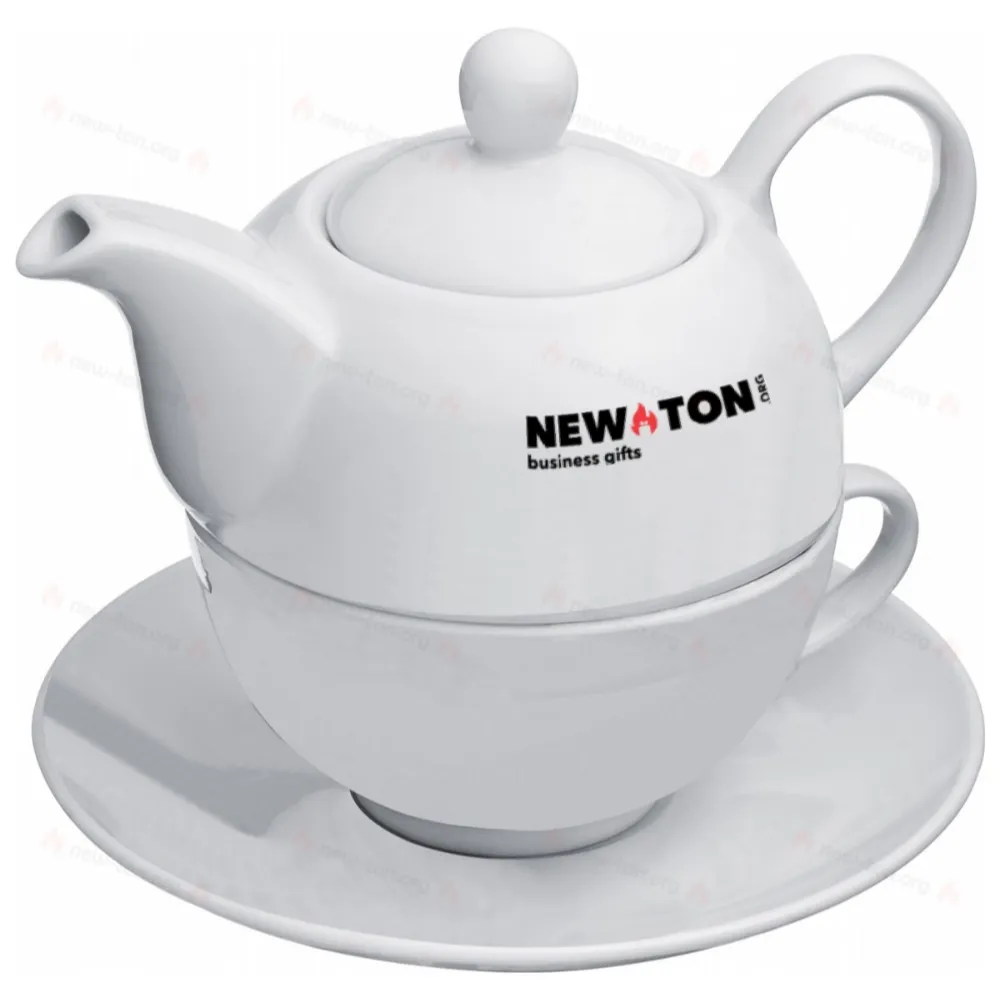 
                                            Teapot with cup and coaster
                                            