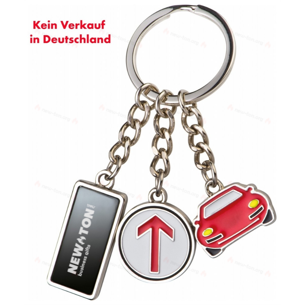 Металлический брелок