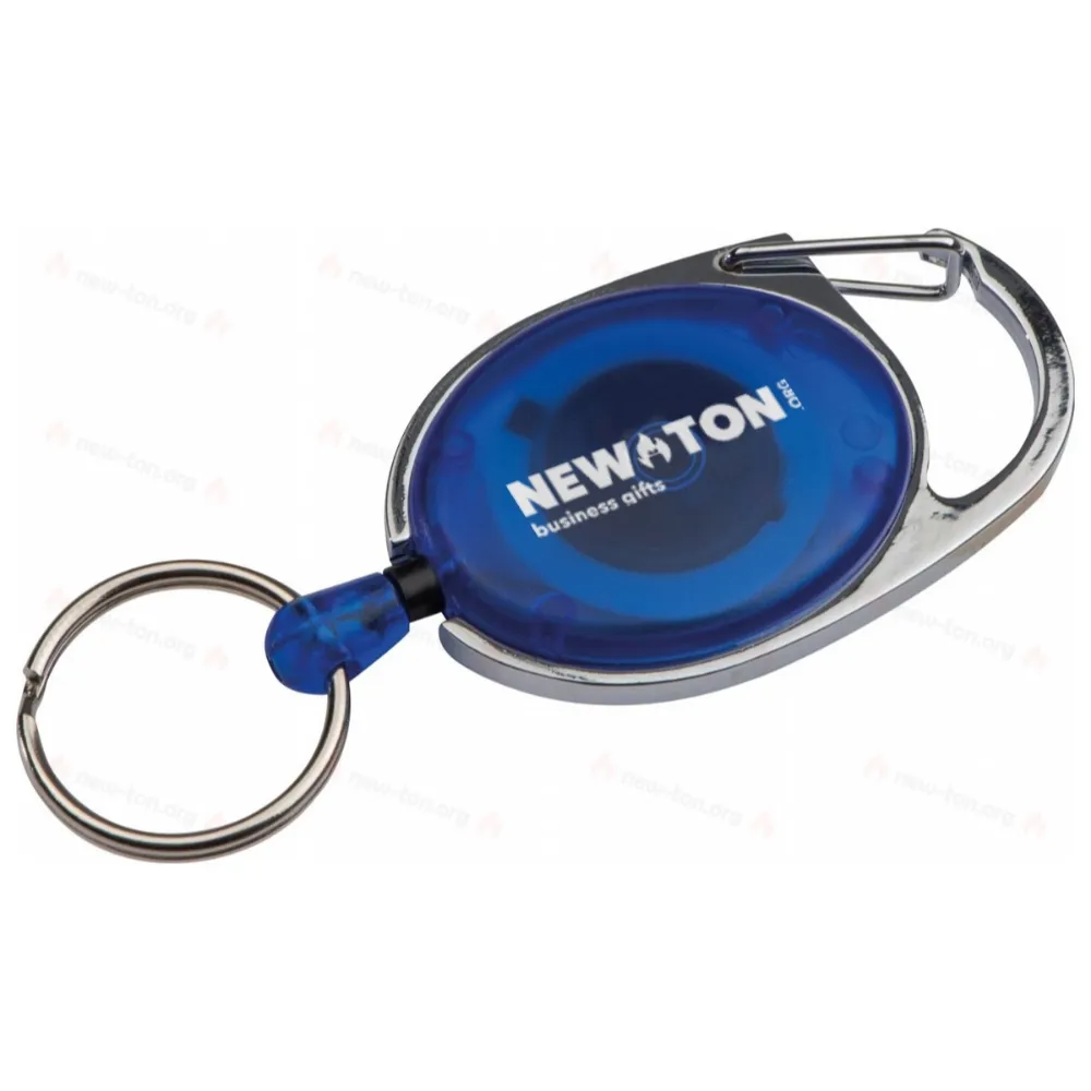 
                                            Retractable keyring with carabiner
                                            