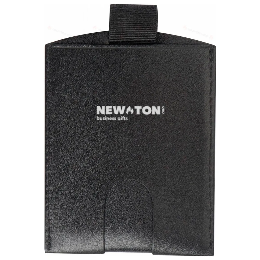 Кожаный чехол для кредитных карточек защитой RFID