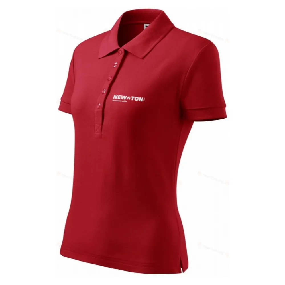 Женская хлопковая толстая рубашка-поло