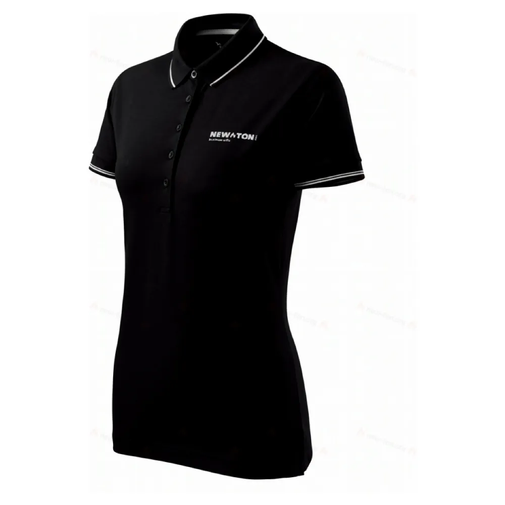 Женская футболка-поло без рукавов с короткими рукавами Perfection