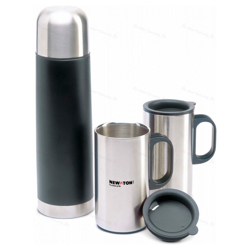Thermos and 2 mugs