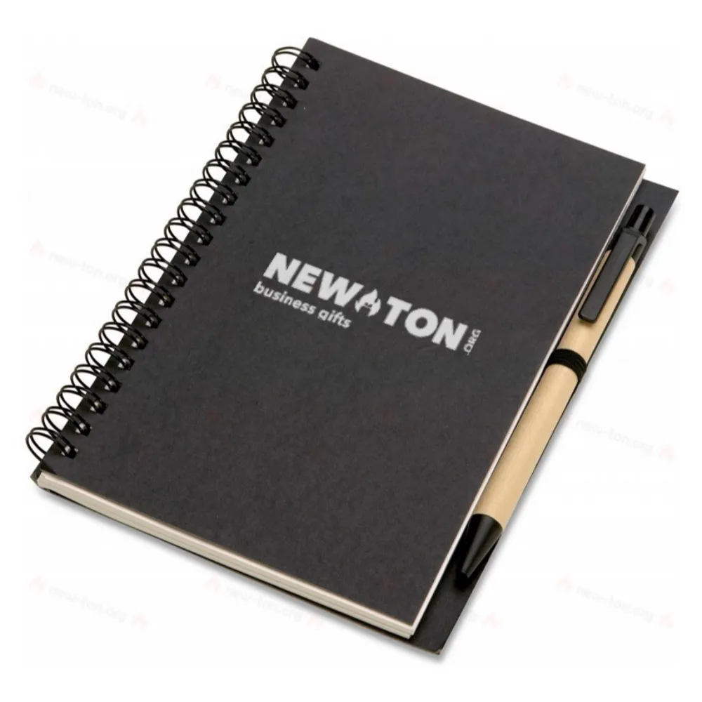 Блокнот с ручкой