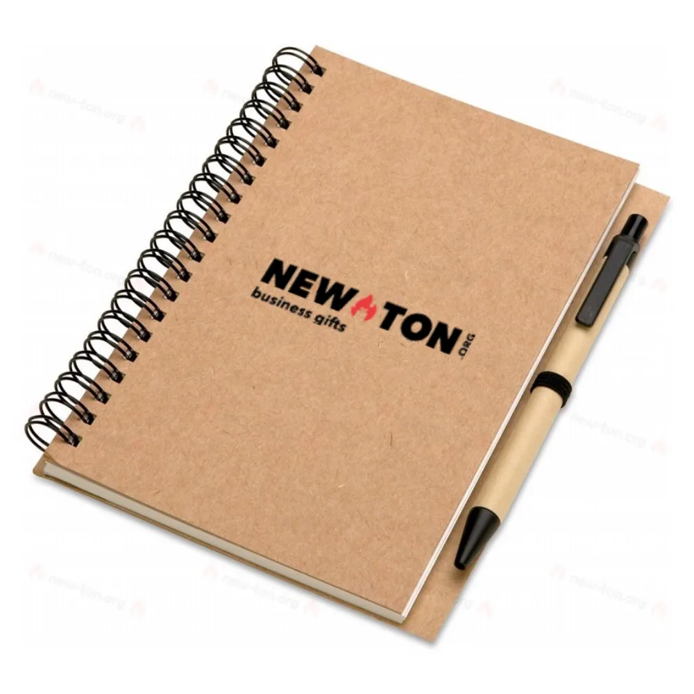 Блокнот с ручкой