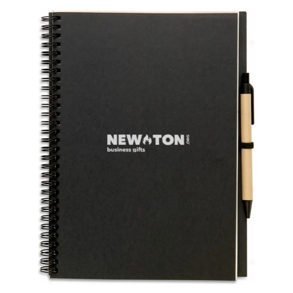 Блокнот с ручкой