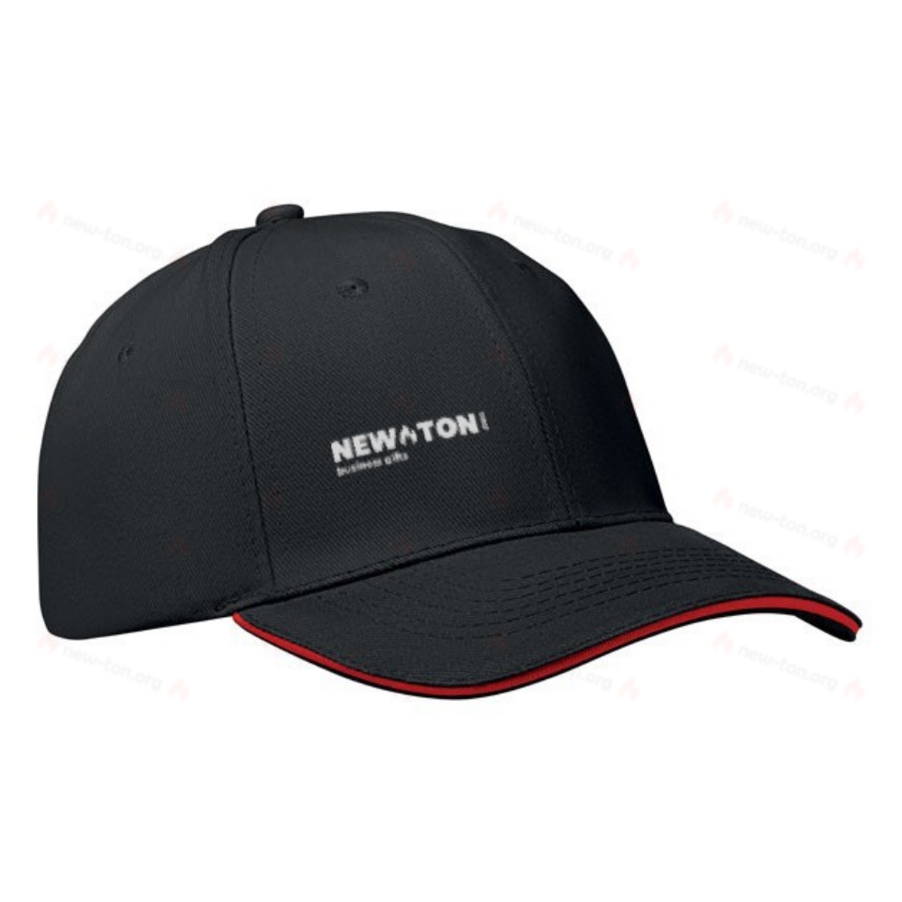 6 panel baseball cap